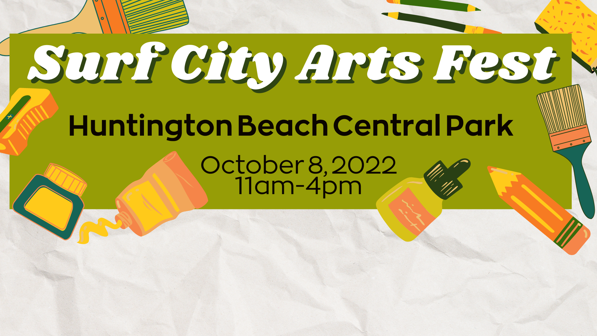 Ron Howlett & Thom Wright Surf City Arts Fest Southern California