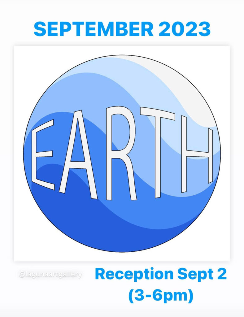 EARTH - September 2023
Reception Sept 2 (3-6pm)